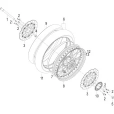 F03 前轮 FRONT WHEEL ASSY.