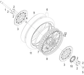 F03 前轮 FRONT WHEEL ASSY.