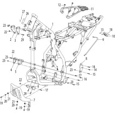 F12车架FRAME BODY ASSY.