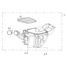 F07 空滤器总成 AIR CLEANER