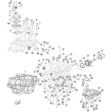 E06 CRANKCASE ASSY(箱体分总成)
