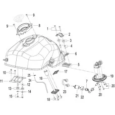 F07 燃油箱 FUEL TANK ASSY.