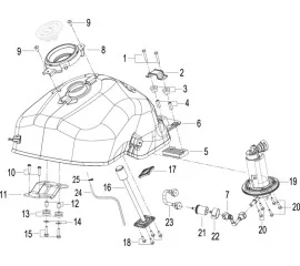 F07 燃油箱 FUEL TANK ASSY.