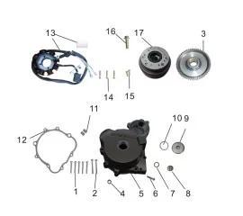 Magneto Cover Assembly