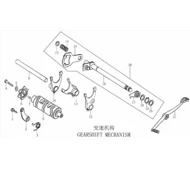 变速机构 GEARSHIFT MECHANISM