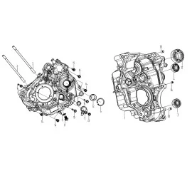 LEFT CRANKCASE BODY