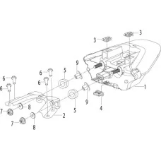 F13 尾灯 TAIL LIGHT ASSY
