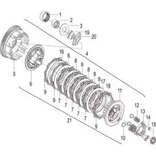E10_1 CLUTCH SYSTEM(离合器分总成)
