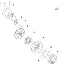 ELECTRIC STARTER ASSY