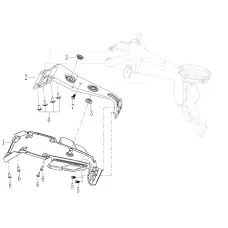 F15-1 后挡泥后段组合 REAR FENDER ASSY