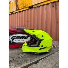 Шлем GEON 633 MX Кросс GLOSS/FLUO-YELLOW