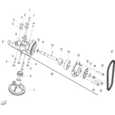 E13 LUBRICATE SYSTEM (润滑系统分总成)