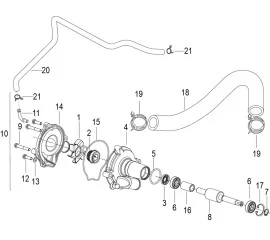 E14 COOLING SYSTEM (冷却系统分总成)