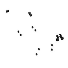 frame rubber parts assembly (national IV)