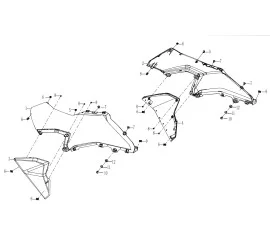 F19 油箱护板 FUEL TANK GUARD PLATE