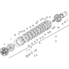 E11_1 CLUTCH SYSTEM(离合器分总成)