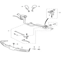 LEFT HANDLE BAR