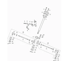 STEERING STEM PART（Without EPS）