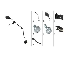 Front disc brake assembly