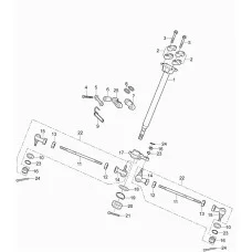 STEERING STEM PART (Without EPS)
