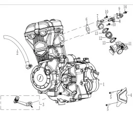 F23 发动机 ENGINE ASSY