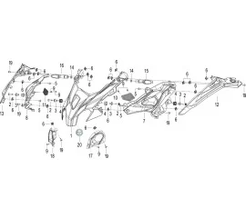 F16 前大罩 FRONT COVER ASSY.