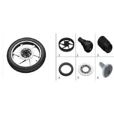 Front wheel(matte black)