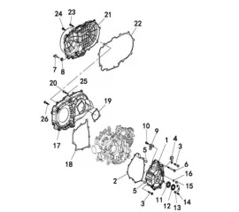 CRANKCASE COVER