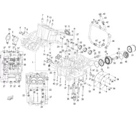 E05 CRANKCASE SUB-ASSY(曲轴箱分总成)