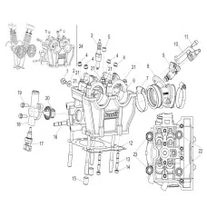 E02 CYLINDER HEAD ASSY(气缸盖分总成)