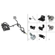 Rear disk brake assy