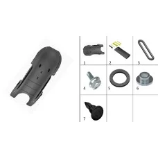 Front part,rear mudguard