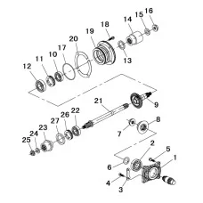 MIDDLE DRIVE GEAR
