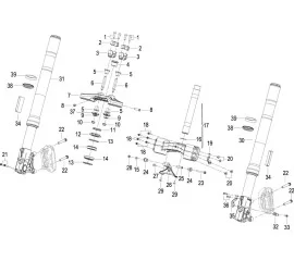 F02 前叉 FRONT FORK ASSY.