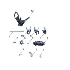 Gear Shift Mechanism Assembly