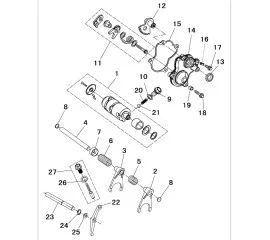 SHIFT CAM FORK