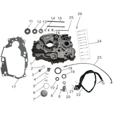 Left Crankcase Assembly 1