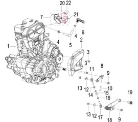 F20 发动机及附件 ENGINE ANG ATTACHMENT ASSY.