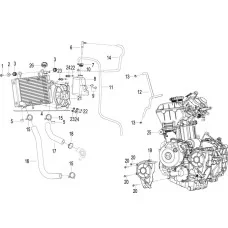 F21 COOLING SYSTEM ASSY.