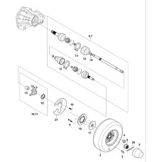 FRONT WHEEL PART