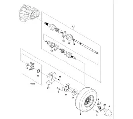 FRONT WHEEL PART
