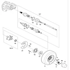 FRONT WHEEL PART