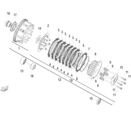 E10 CLUTCH SYSTEM(离合器分总成)