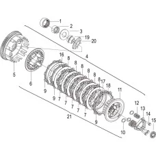 E10_1 CLUTCH SYSTEM(离合器分总成)