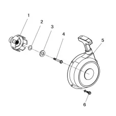 MANUAL STARTER ASSY