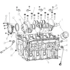 Cylinder and Crankshaft Component