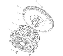 Flywheel and Clutch Assembly