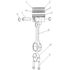 Piston Rod Component