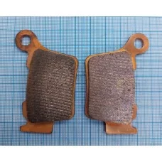 Колодки тормозные задние (омедненные) с 2019 г.в. (1пара комп.) -- DAKAR GNX 250