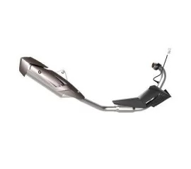 GREY muffler shroud assembly (dark bright gray - Euro II)